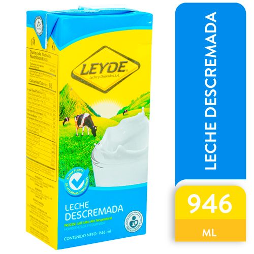 Leche Descremada Leyde -946 ml