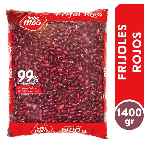 Frijol Grano Rojo Sabemas En Bolsa - 1400 g