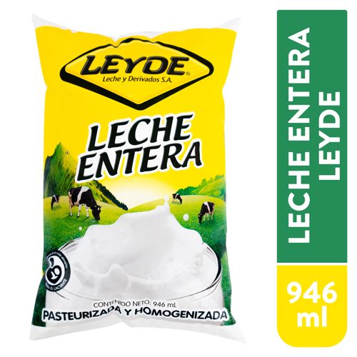 Leche Leyde Pasteurizada En Bolsa- 946 ml