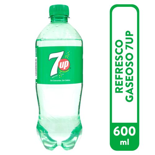 Gaseosa 7Up Pet 600Ml