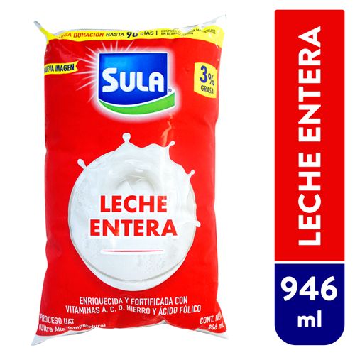 Leche Sula Entera Uht Elecster 946ml