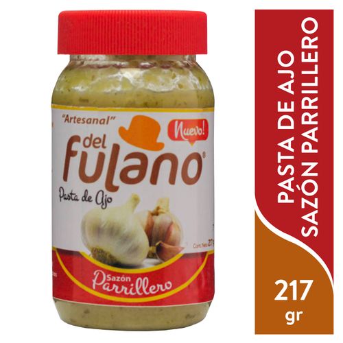 Pasta De Ajo Del Fulano Parrillera - 217 g