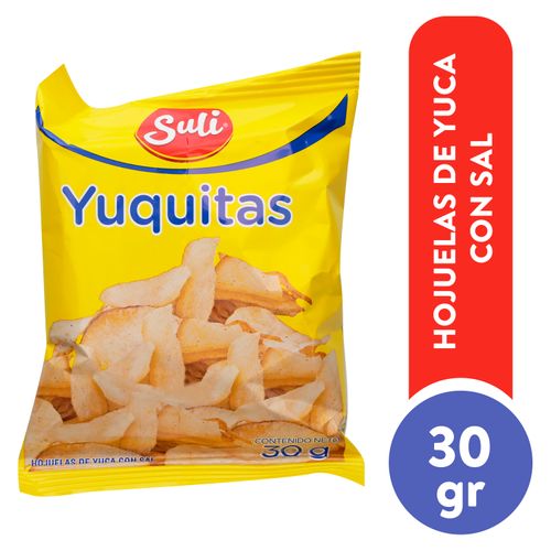 Snack Suli yuquitas - 30 g