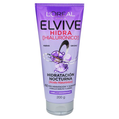 Crema Nocturna Elvive Hidra Hialur 200gr