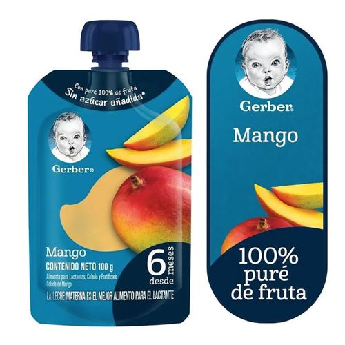 Colado Gerber Pouch Mango -100gr