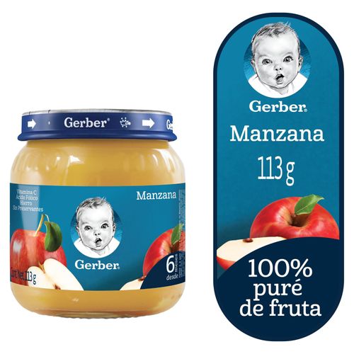 Gerber Colado De Manzana Paso 2 113 Gr