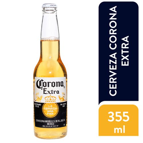 Cerveza Corona Extra Botella - 355ml