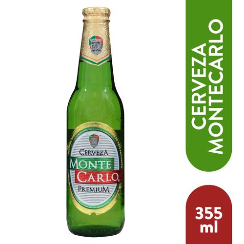 Cerveza Monte Carlo Botella Unidad- 355 ml