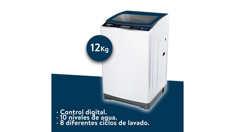 Comprar Lavadora Digital Oster 10.5 Kg Color Blanco, Funcion One
