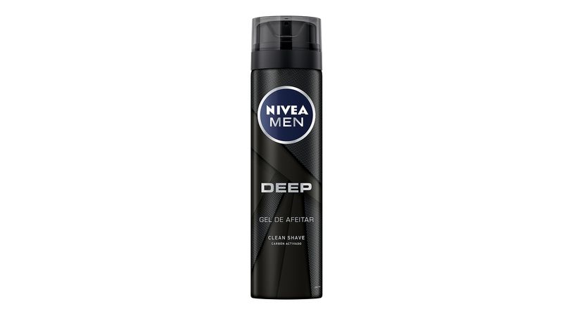 Gel De Afeitar Nivea Men Deep Clean Shave X 200Ml-Locatel Colombia - Locatel