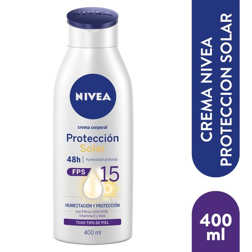 Crema Protección Solar Nivea Fps15 - 400ml