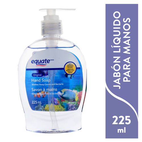 Jabón Equate Liquido Para Manos Clear - 222ml