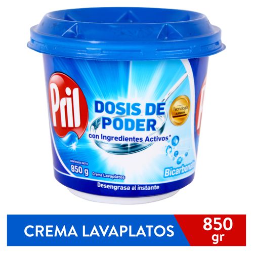 Lavaplatos Pril Crema Pril Bicarbonato- 850gr