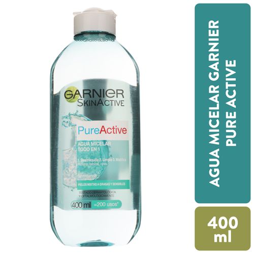 Agua Micelar Garnier Pure Active - 400ml