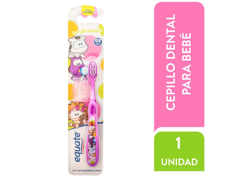 Cepillo-Dental-Equate-Gusanito-Para-Beb-1-Unidad-1-10649