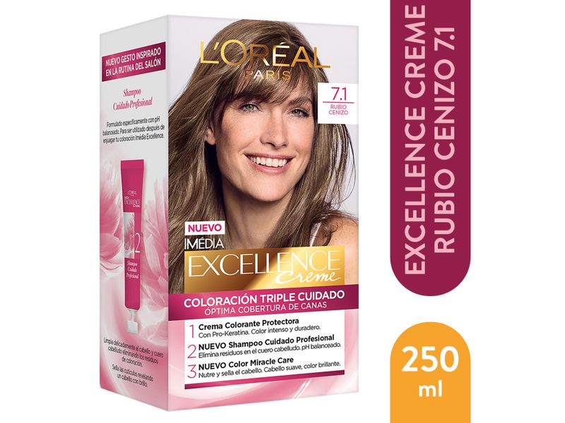 Tintura-Permanente-Excellence-Creme-L-Oreal-Paris-Tono-7-1-1-11503