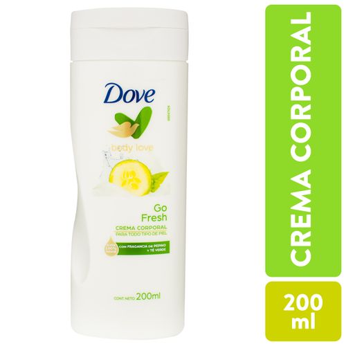 Dove Crema Nutricion Go Fresh 200Ml