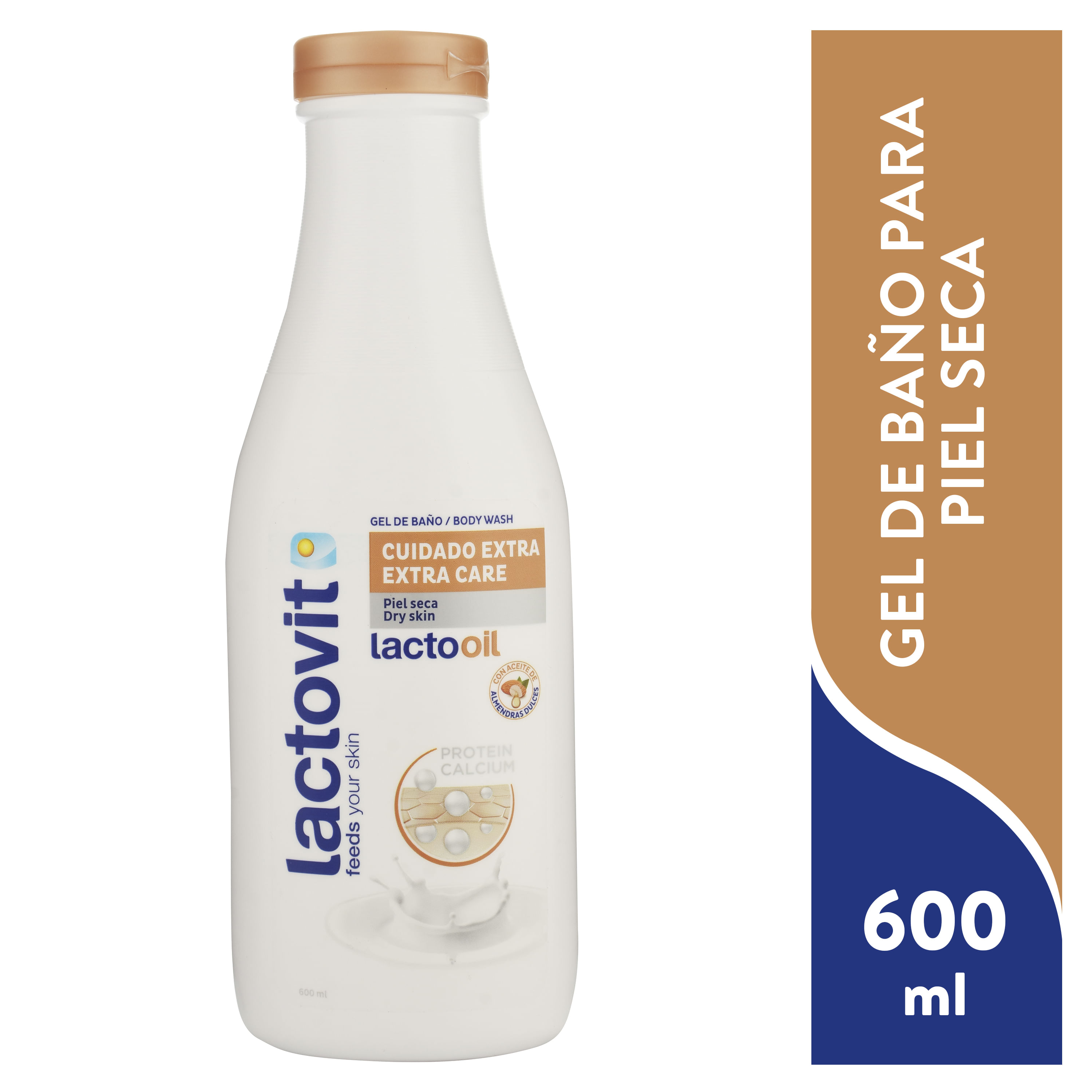Gel de baño lactooil 600 ml Lactovit – Tienda Bisonte