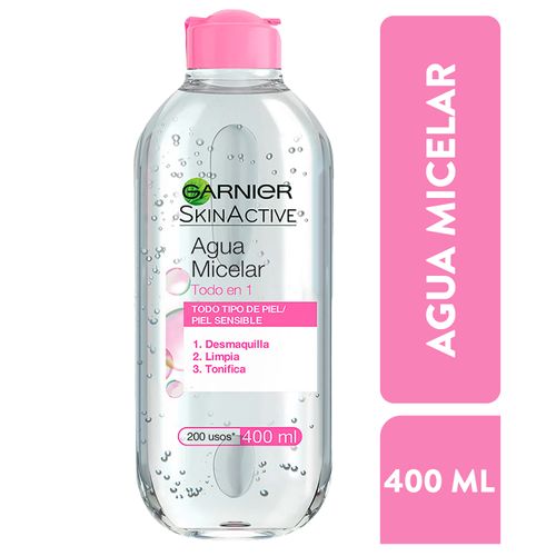 Agua Micelar Garnier Todo En 1-  400ml