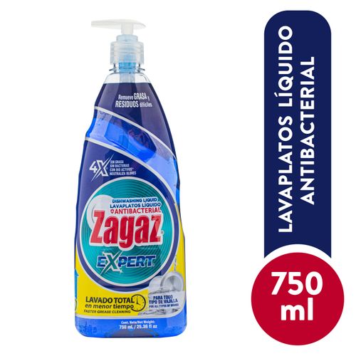 Lavaplatos Zagaz Liquido Enzimas 750 Ml