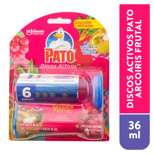 Limpiador de Baño Pato Gel Arcoiris 36ml