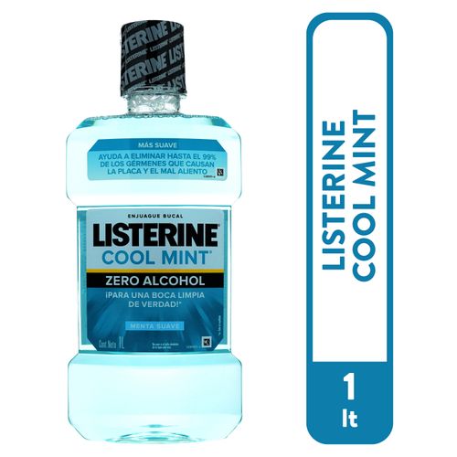 Enjuague Listerine Cool Mint Zero 1000ml