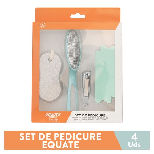 Set de Pedicure Equate 5 Piezas