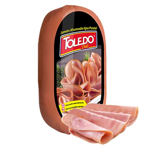 Jamón Toledo Ahumado Tipo Pastel - Granel