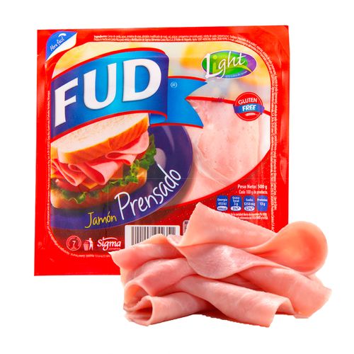 Jamón Prensado Fud Ligth - 500 g