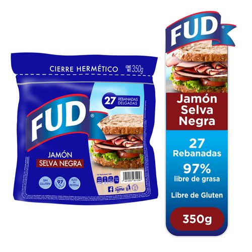 Jamón Ahumado Selva Negra Fud - 350 gr