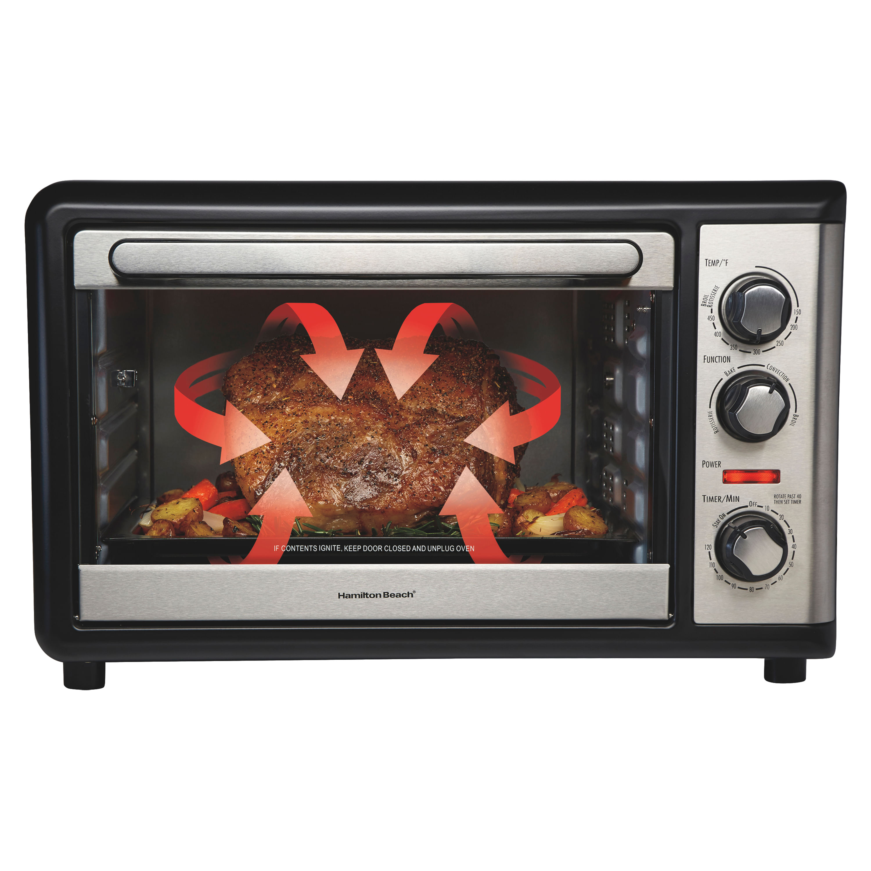 Horno tostador hamilton online beach walmart