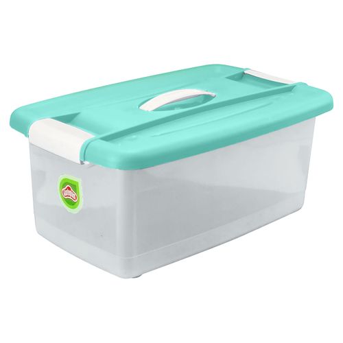 Caja Click Transparente Guateplast Aqua 0-16Lt