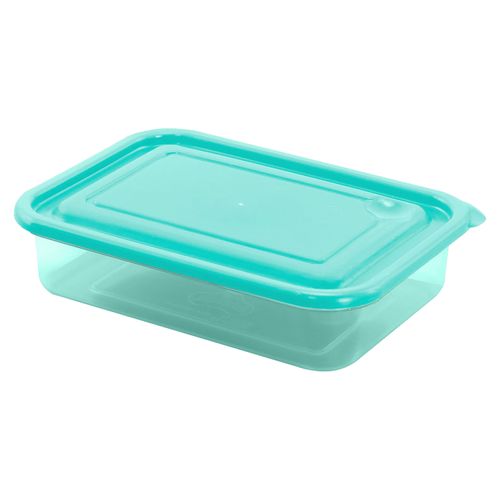 Tazon Rectangular Pequeño Aq (14 Oz/450 Ml) Guateplast Aqua 0