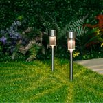 Lampara Solar Mainstays para jardin 47MM set 12 uds Modelo : Q89DJ2301-08