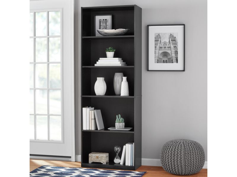 Librer-a-Mainstays-5-Estantes-Roble-Negro-4-7392