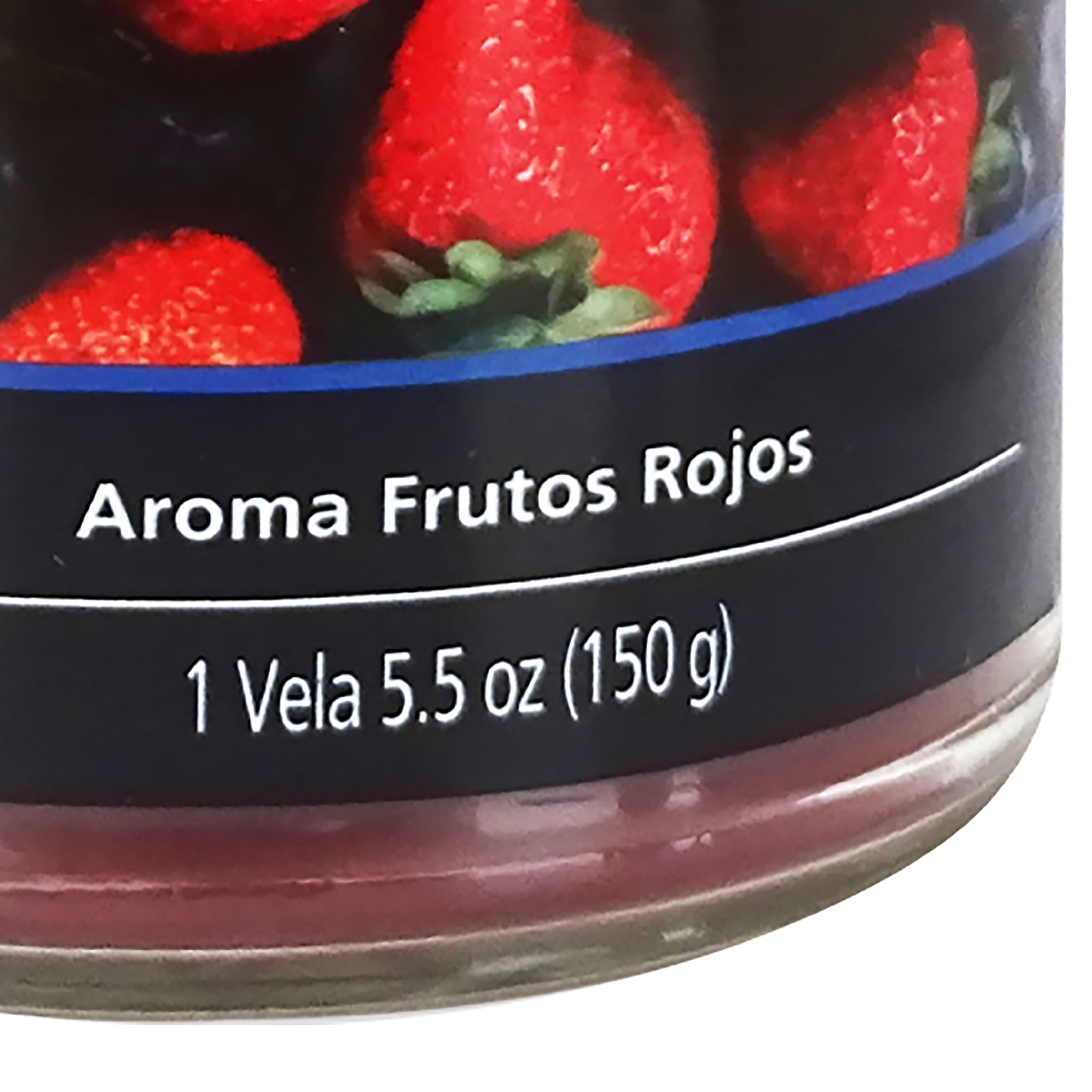 Juego De 3 Velas Cilindricas Aroma A Frutos Rojos