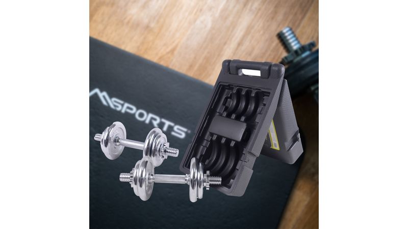 Set De Pesas Athletic Works 20 Kg