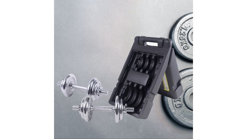 Set De Pesas Athletic Works 20 Kg