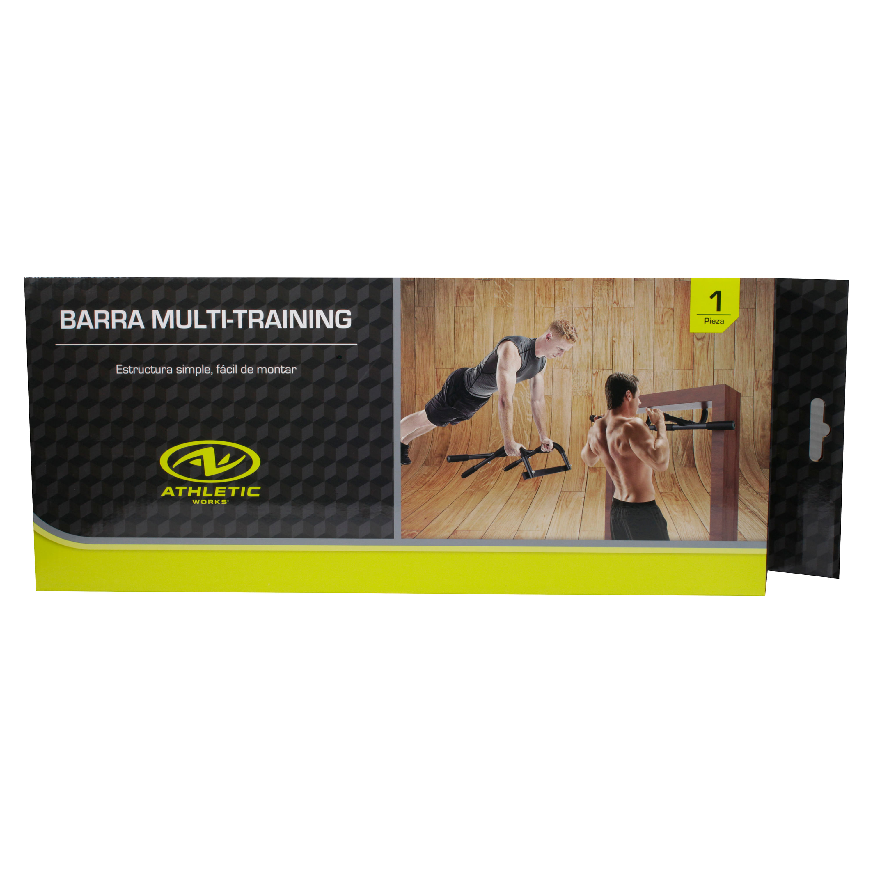 Athletic works barra gym para puerta hot sale