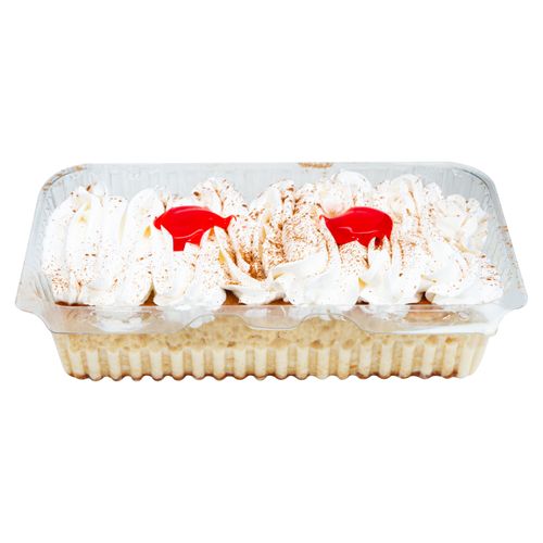Pastel Porcion Tres Leches Doble