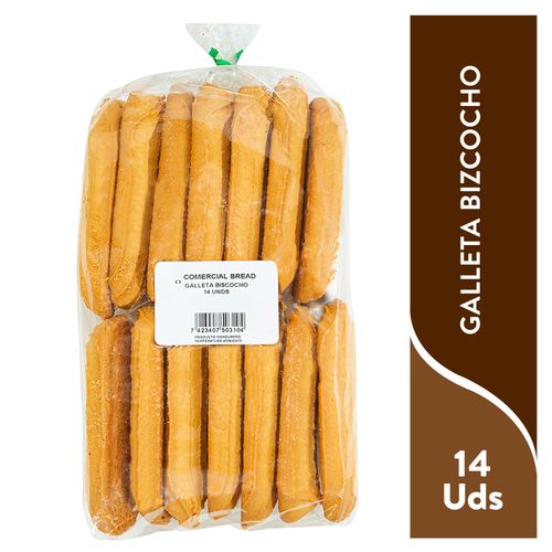 Galleta Breadco Bizcocho - 14 Unidades