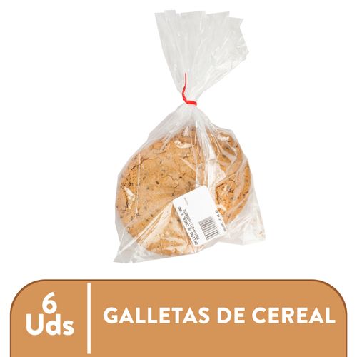 Galletas De Cereal - 6 Unidades