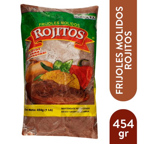 Frijoles Rojitos Fritos Congelados - 454 g