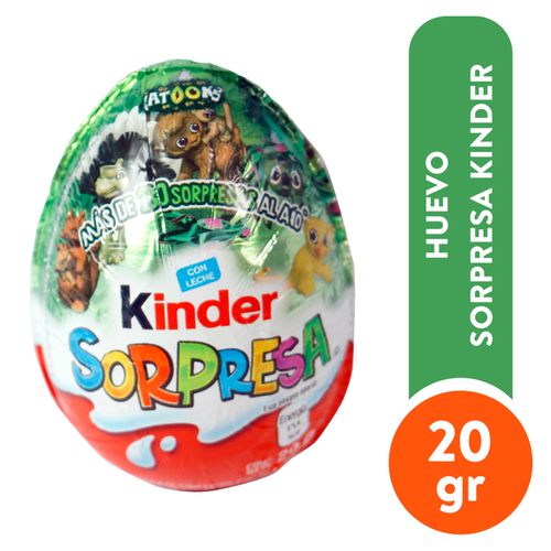 Chocolate Kinder Sorpresa Natoon 20 Gr