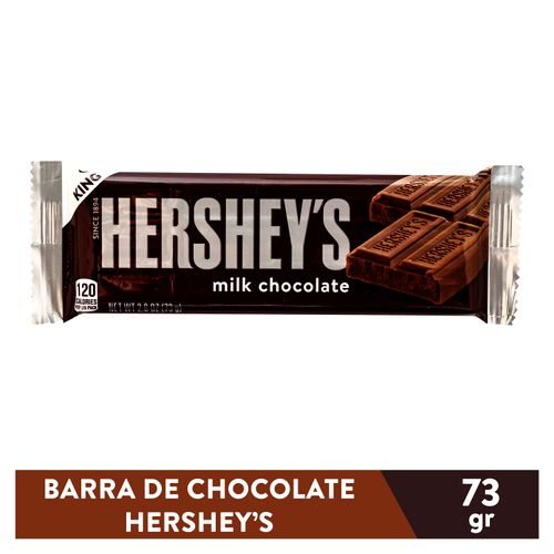 Chocolate Hersheys Milk King Size 73 Gr