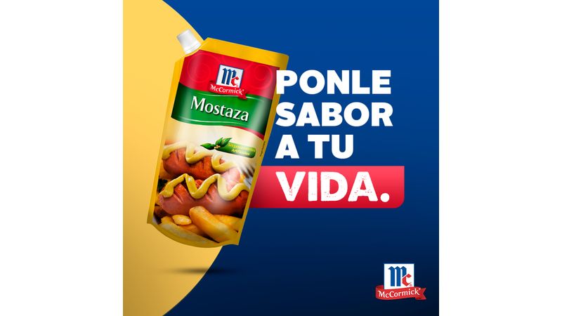 Comprar Mostaza McCormick Doypack - 400gr