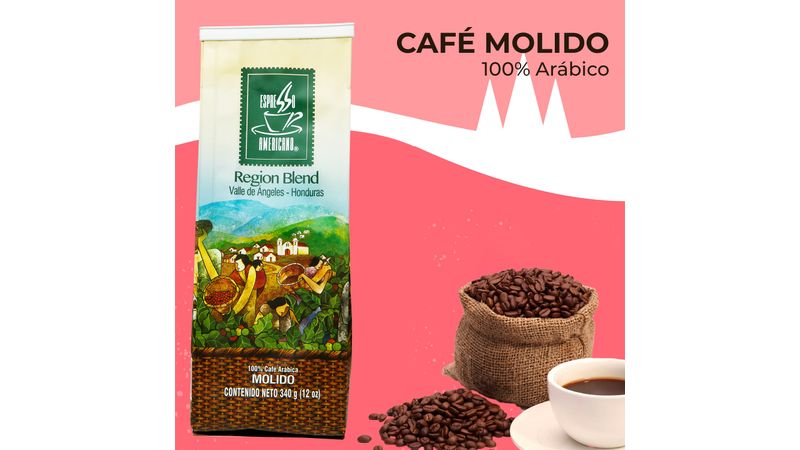 WebApp - Café Espresso Molido 100% Arábica La Virginia x 500 g. -  Supermercado La Anónima
