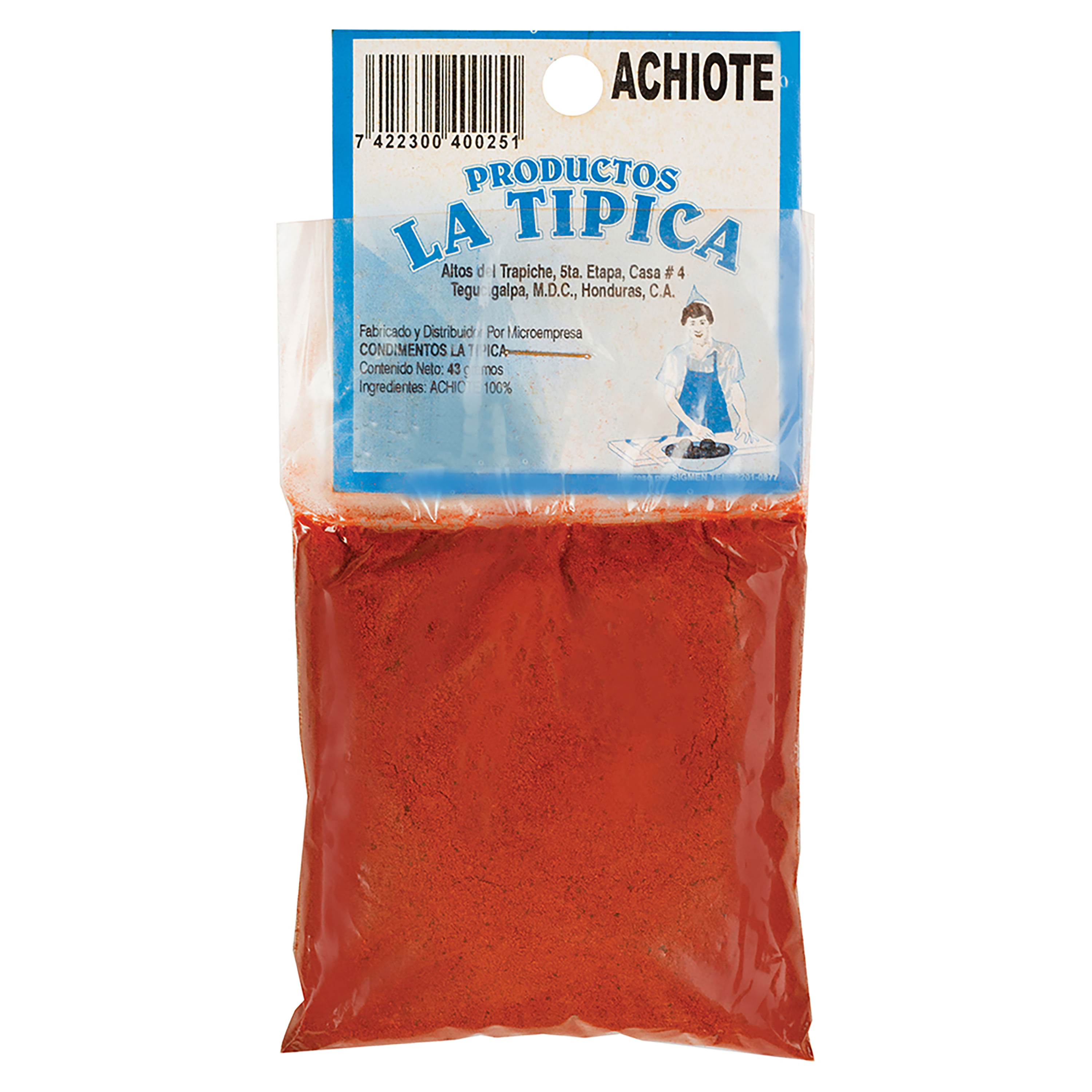 Comprar Achiote La Tipica - 43Gr | Walmart Honduras - Walmart | Honduras