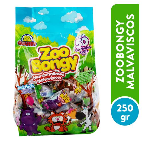 Marshmallow Bolson Zoo Bongy 250 Gr