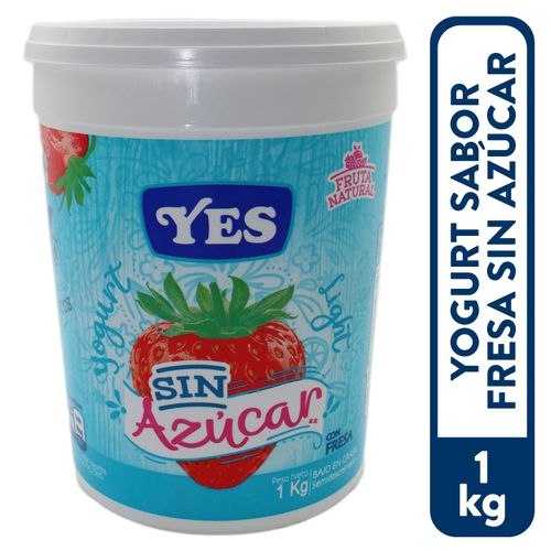 Yogurt Yes Fresa Light - 1000gr